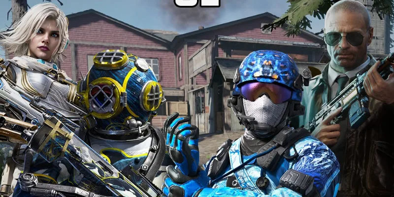 Tạo hình của một squad trong game khá chất