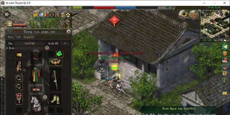 Game online Võ Lâm Truyền Kỳ