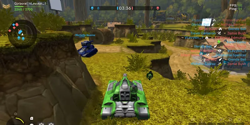 Game vui đình đám Tanki