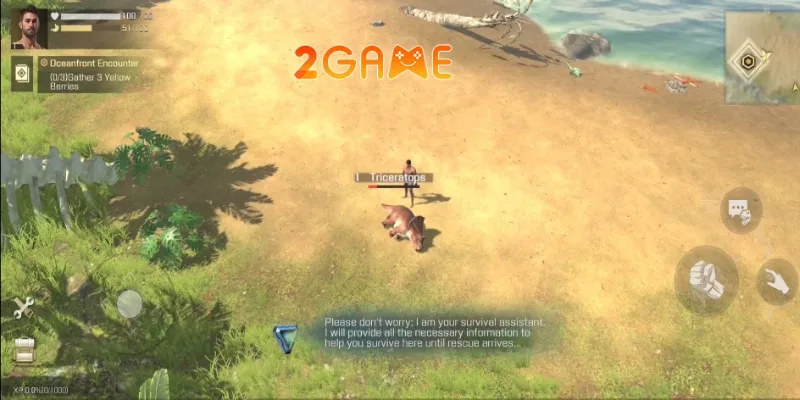 Game sinh tồn săn khủng long trên mobi