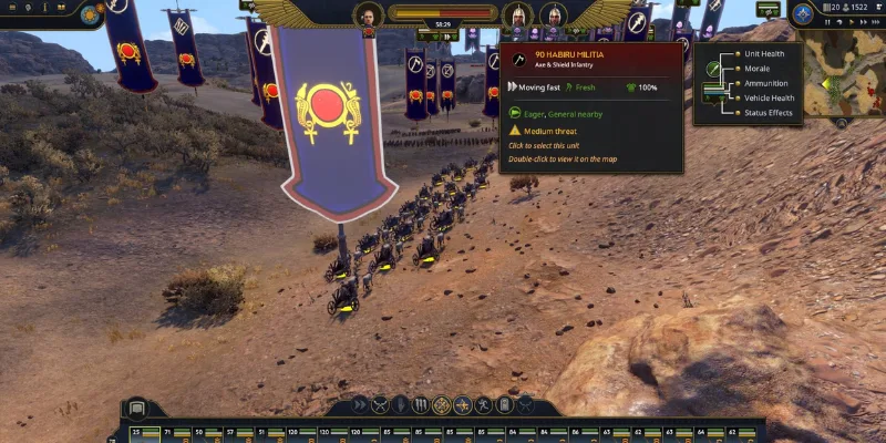 Game có bối cảnh Ai Cập cổ với nhiều hiệu ứng đẹp mắt